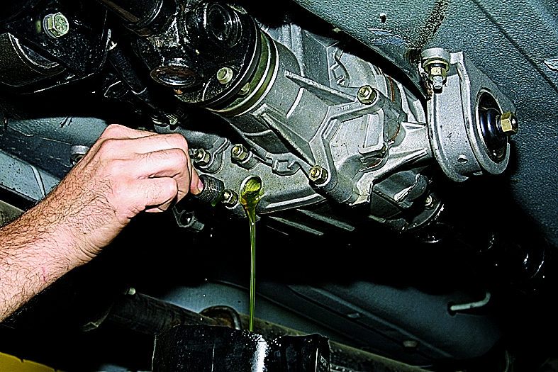 Замена масла в МКПП